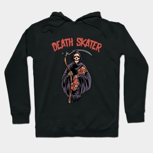 Death Skater Skate Or Die Scary Halloween Hoodie